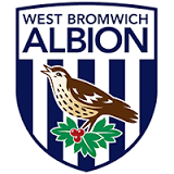 West Bromwich Albion football team badge - h